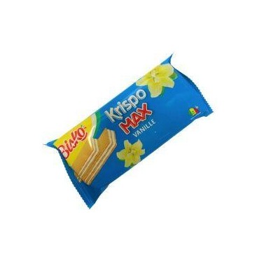 Bisko Krispo Max gaufrettes à la vanille 40g
