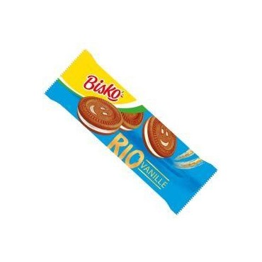 Bisko Rio biscuits fourrés à la vanille 54 g
