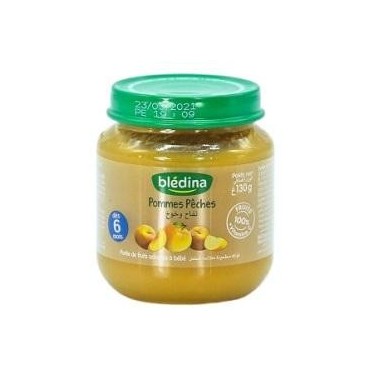 Blédina pêche/pomme 130g