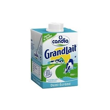 Candi Lait 1/2 Ecrème Brique 500ML