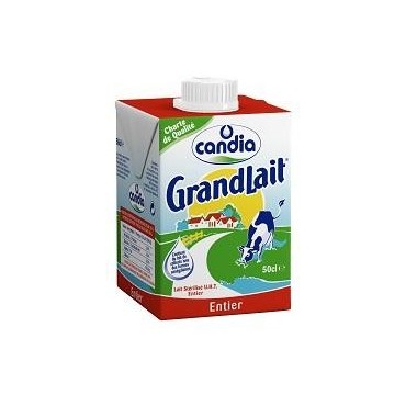 Candia Lait Entier Brique 500ML
