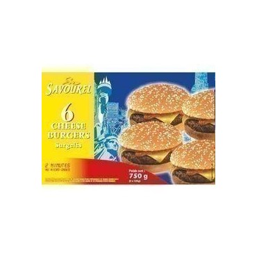 Cheese Burger 6X125G