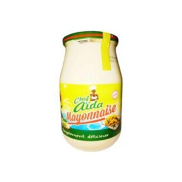 Chef Aïda mayonnaise à l'huile tournesol en verre 1 kg