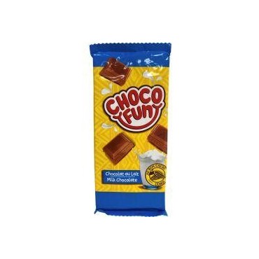 Choco Fun tablette chocolat et lait 100 g