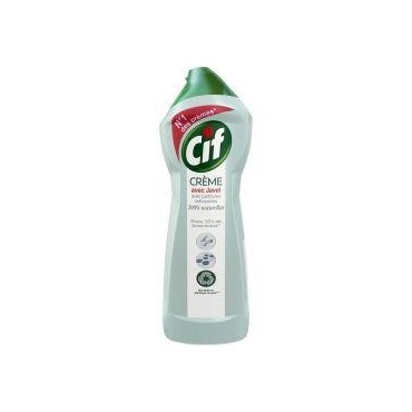 Cif crème avec particules nettoyantes 100% naturelles avec javel 750ml