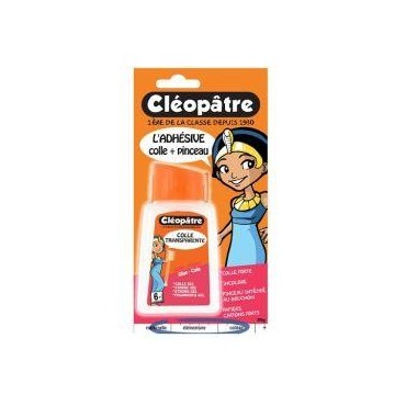 Cléopâtre colle transparente pour les enfants 80g