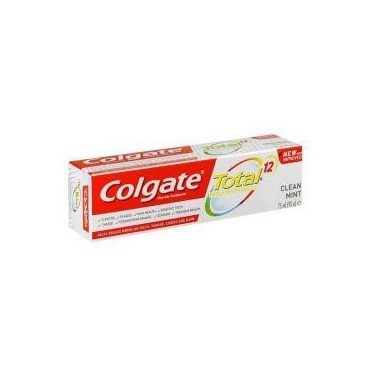 Colgate dentifrice Total 12 actions Clean Mint 75 ml