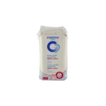Cosmia baby maxi carrés de coton douceur x80
