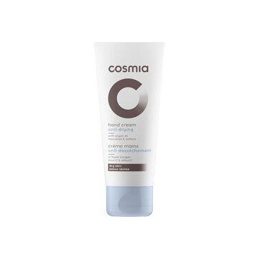 Cosmia Crème mains anti-desséchement huile d'argan peaux sèches 100ml