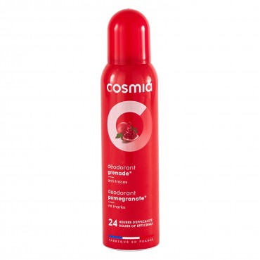 Cosmia déodorant grenade anti-traces 150ml