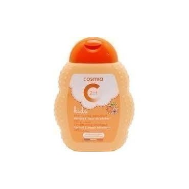 Cosmia kids shampoing démélant 2en1 abricot et fleur de pêche 250ml