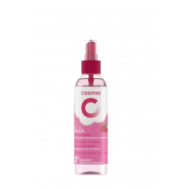 Cosmia kids spray démêlant anti-nœuds cerise fraise