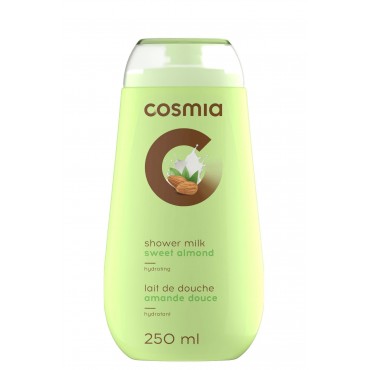 Cosmia lait de douche amande douce 250ml