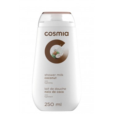Cosmia lait de douche noix de coco 250ml