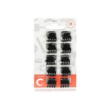 Cosmia mini pince cheveux x10
