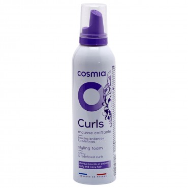Cosmia mousse coiffante boucles 250ml