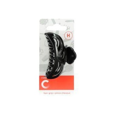 Cosmia pince cheveux volute noir x1