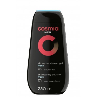 Cosmia shampoing douche fresh 3en1 250ml