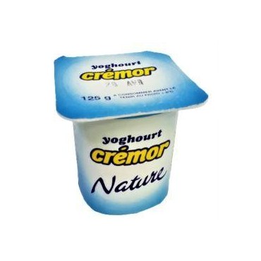 Crémor yaourt nature pot 125g