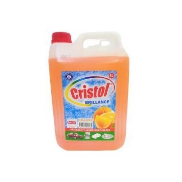 Cristol détergent liquide multi-usages orange 5L
