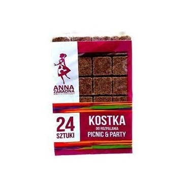 Cubes lumineux marron 24 pcs.