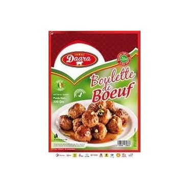 Daara boulettes de boeuf sachet 500g
