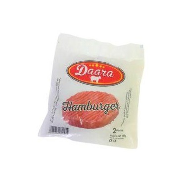 Daara viande pour hamburger surgelée 2x80g