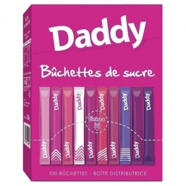 Daddy bûchettes de sucre x100