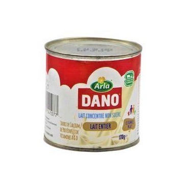 Dano lait concentré non sucré 170 g