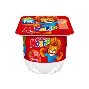 Danone yaourt Moufid fraise 60g