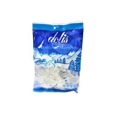 Dolis bonbons à l'arôme naturel de menthe sachet 150g