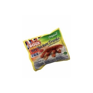 Doux 10 saucisses poulet original 340g