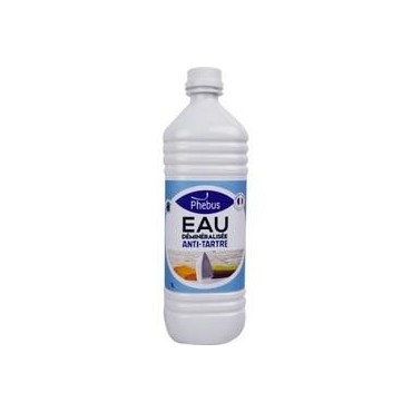 Eau démineralisée 1L
