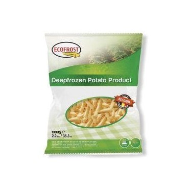 Ecofrost frites surgelés sachet 1Kg