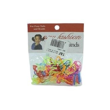 Elastiques & perles multicolores cheveux