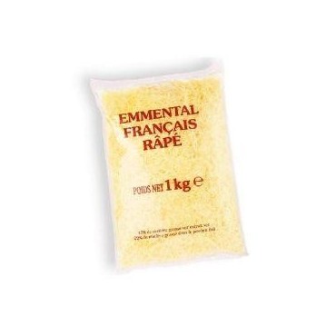 Emmental Français râpé brin 1,8mm sachet 1Kg