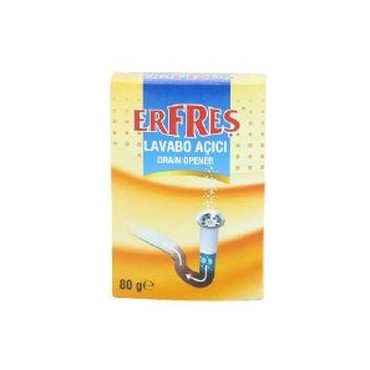 Erfresh déboucheur lavabo 80g