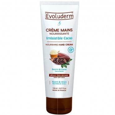Evoluderm crème mains nourrissante cacao 150ml