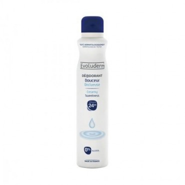 Evoluderm déodorant onctueux 24h 200ml