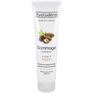 Evoluderm gommage hydratant huile d'argan 150ml