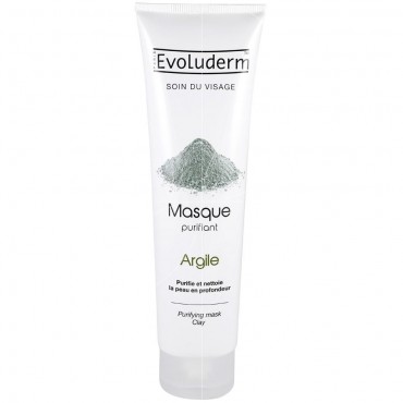 Evoluderm masque purifiant argile 150ml
