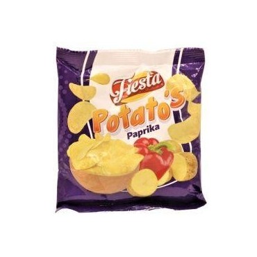 Fiesta chips pomme de terre paprika 18g