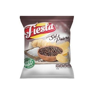 Fiesta chips pommes de terre sel & poivre 20g