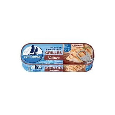 Filets de Maquereaux Grillés Nature 110G