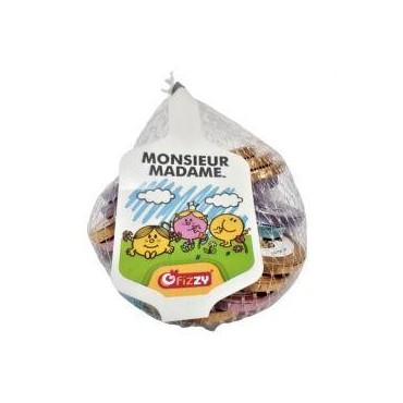 Fizzy Monsieur Madame filet pièces de chocolat au lait 70 g