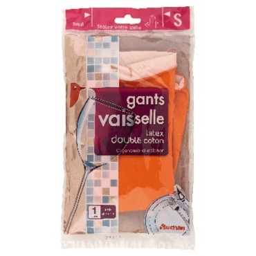 GANTS DE MENAGE PAIRE S AUCHAN