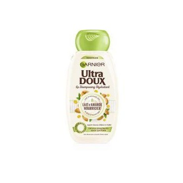 Garnier Ultra Doux shampoing hydratant lait d'amande Bio & sève...