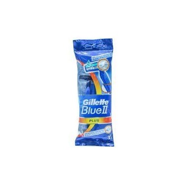 Gillette Blue 2 Plus rasoirs x3