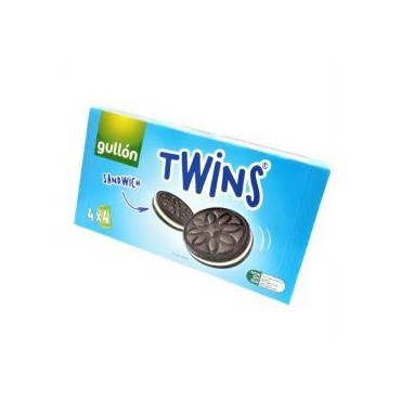 Gullon Twins biscuits sandwich au cacao fourrés à la crème pocket...