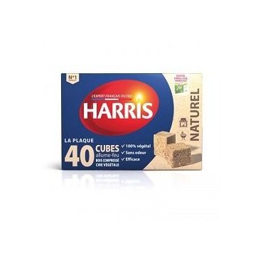 Harris cubes allume-feu nature x40